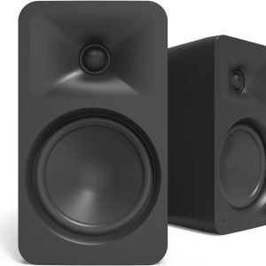 140W Powered  Speakers with Bluetooth 5.0 and  Input  4” Woofers with Deep Bass Extension  Bi-lified   Automatic Crossover Quality Sound  Black
