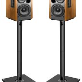 Universal Floor Speaker Stands 26 Inch for Surround Sound  Other Bookshelf Speakers Weight up to 22lbs