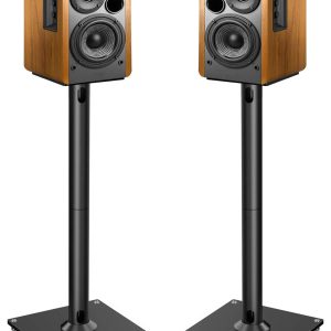 Universal Floor Speaker Stands 26 Inch for Surround Sound  Other Bookshelf Speakers Weight up to 22lbs