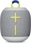 Outdoor Speakers Bluetooth Waterproof with Big Bass & 360-Degree Sound, Dustproof Floating Wireless Speaker, 131ft Range - Gray